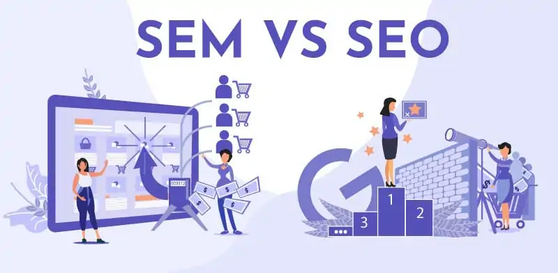 diferencias entre seo y sem destacada Crecimiento de las técnicas de posicionamiento web SEM, SEO y Social Media en los últimos 5 años