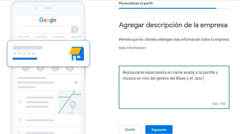 Actualiza tu perfil de Google Mi negocio