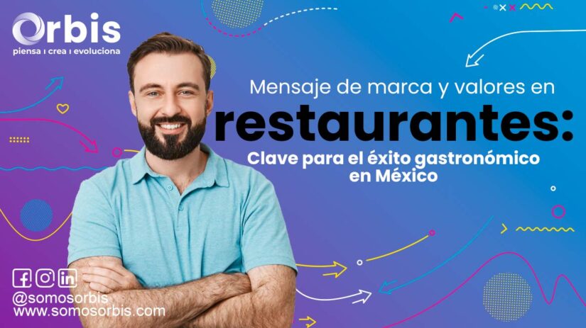 Mensaje de marca y valores en restaurantes