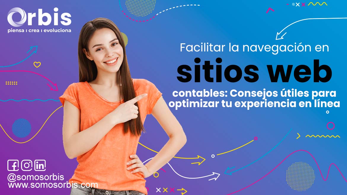 Facilitar la navegación en sitios web contables: